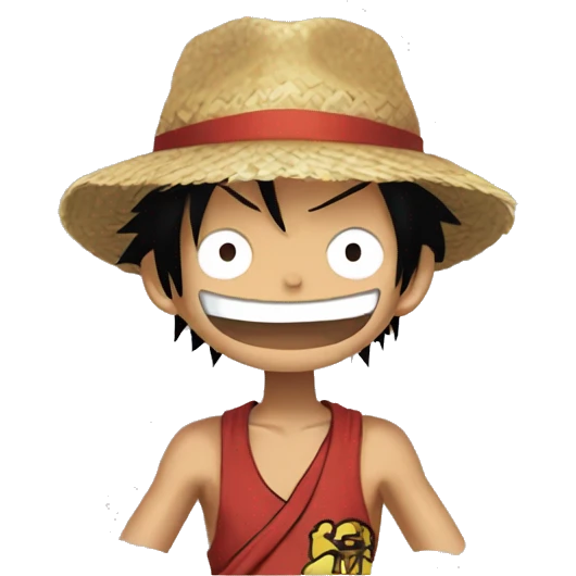 Monkey D Luffy emoji