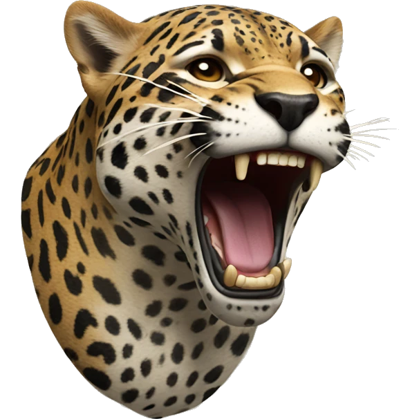 jaguar roaring emoji
