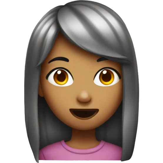 girl sticking tongue out emoji