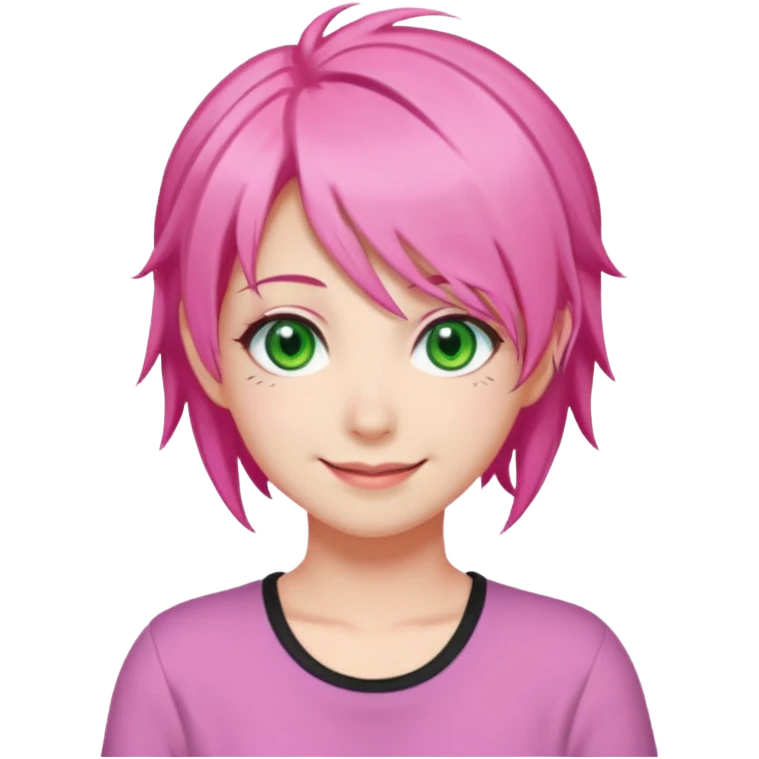 Mitsuri Kanroji, ultra détaillé, sourire narquois, mitsuri Kanroji hairstyle  emoji