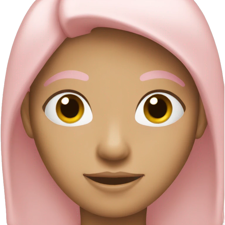 Light pink emoji