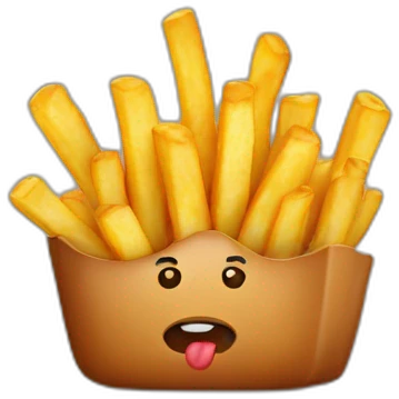 turd frenchfries emoji