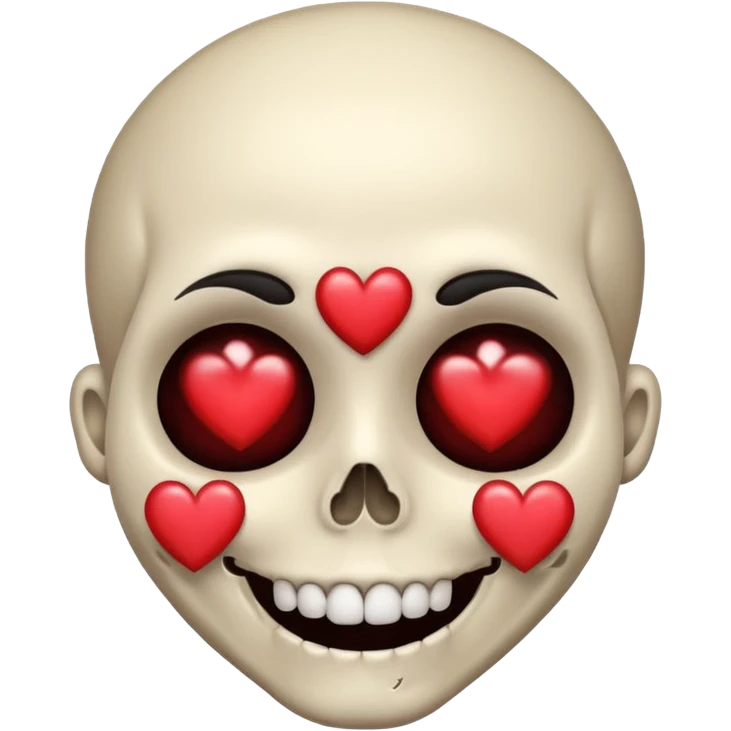 🥵😍🥰💀 emoji