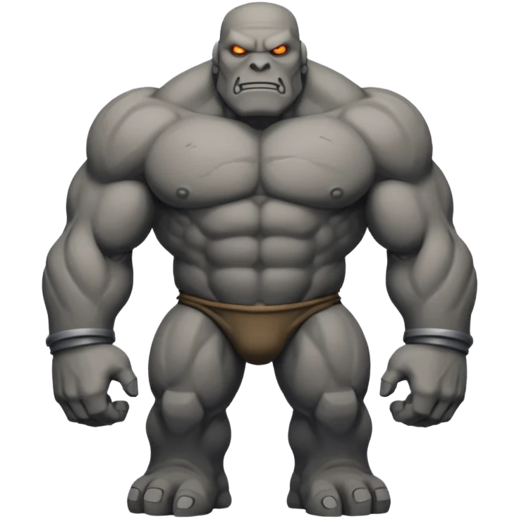 Un golem de solo leveling emoji