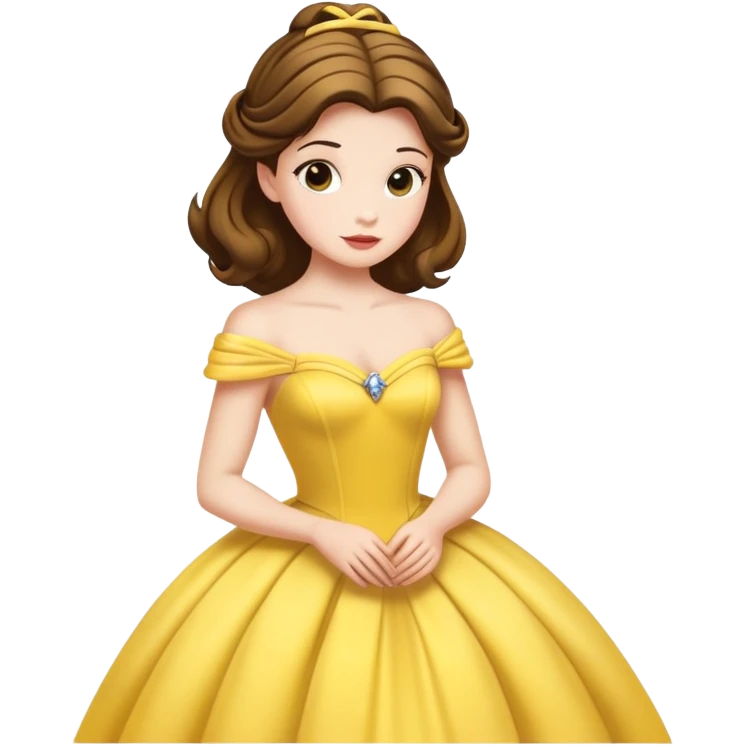 Belle from Disney emoji