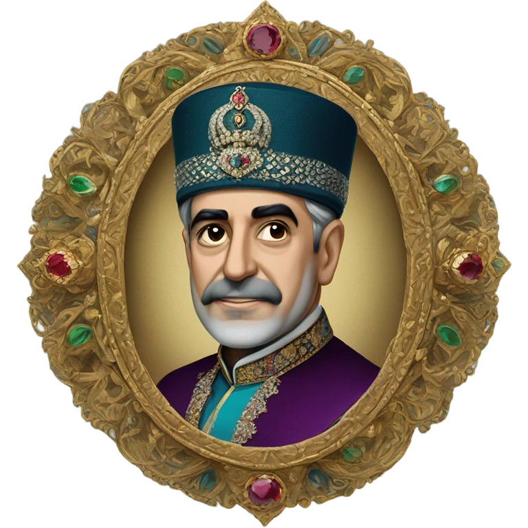 iran shah  emoji