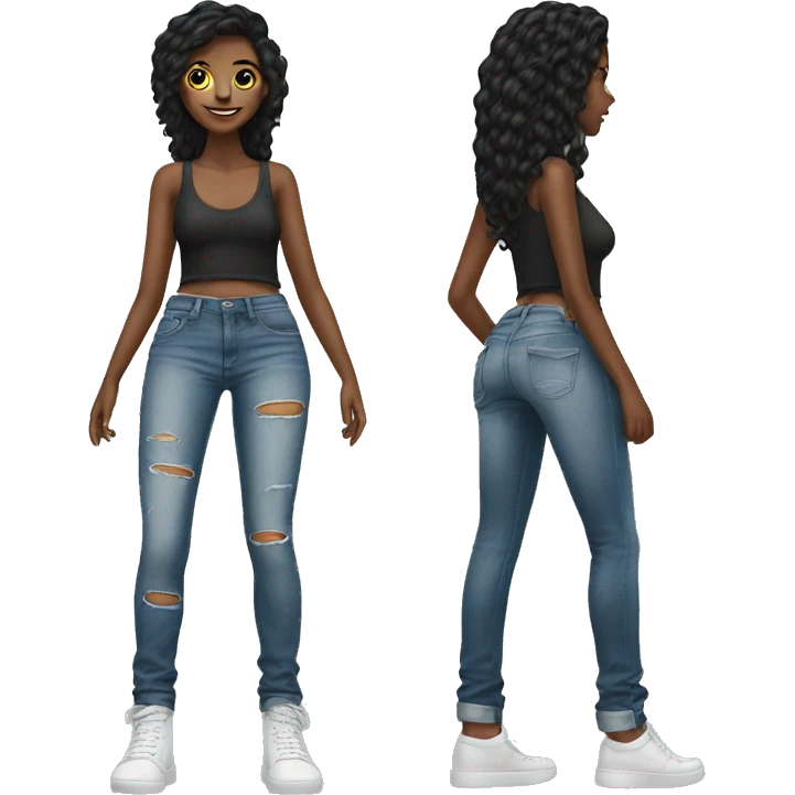 Amiri jeans women emoji