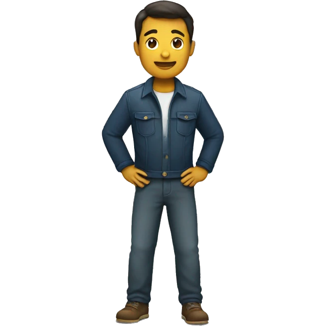 homme debout emoji