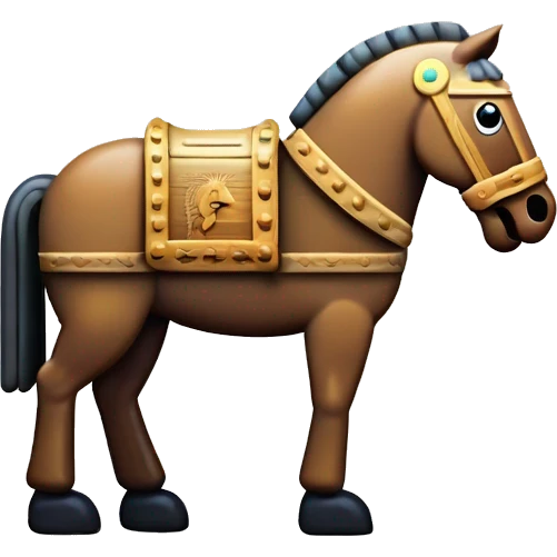 Trojan horse emoji