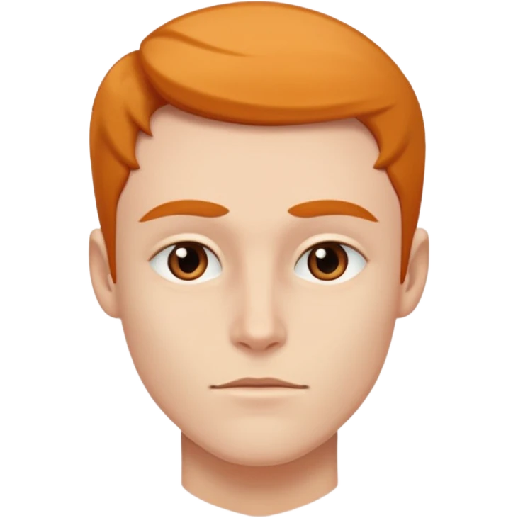 A person who has the sharpest jawline emoji