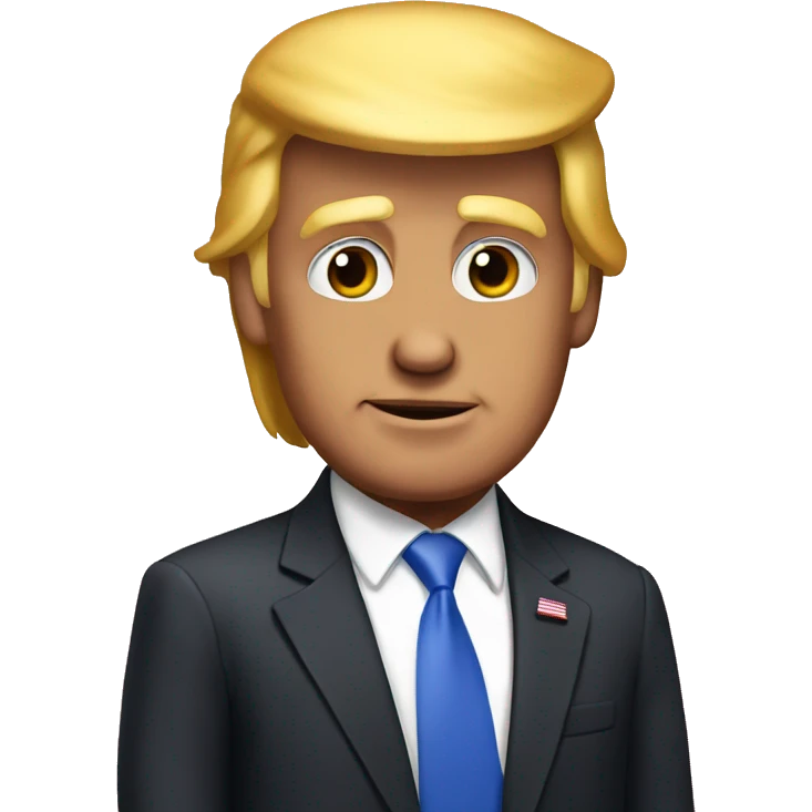 Donald trump heart eyes emoji