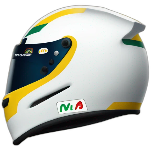 ayrton senna helmet emoji