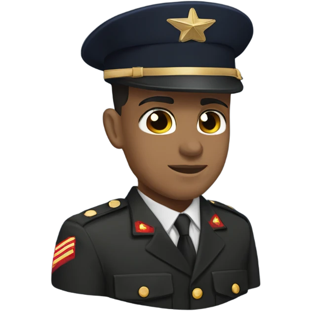 Marine corps dress blues Hispanic emoji