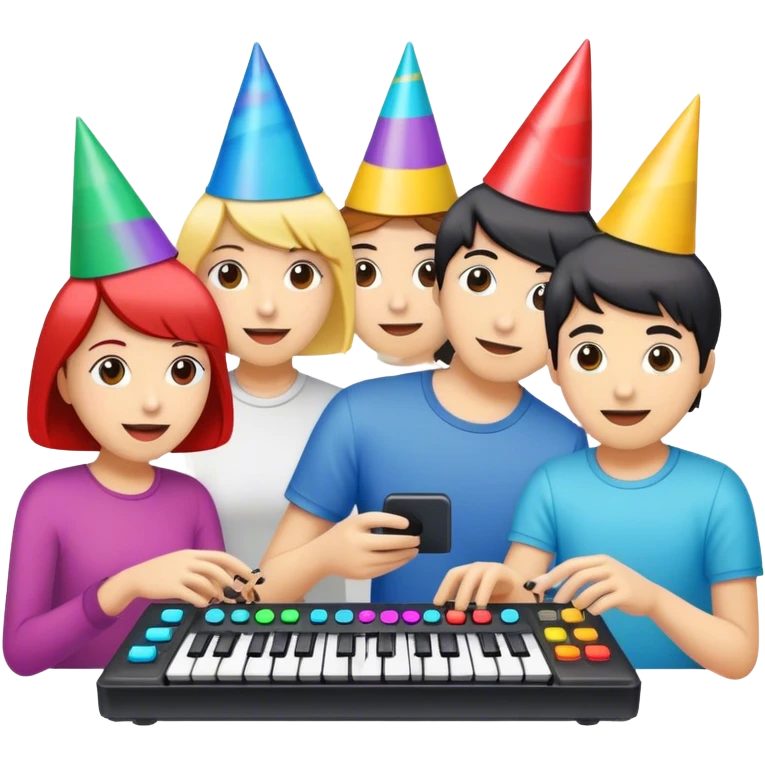 midi controller celebration emoji