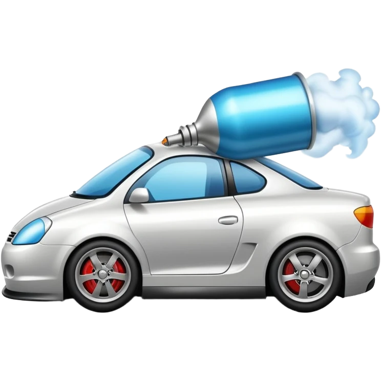 Car with nos emoji