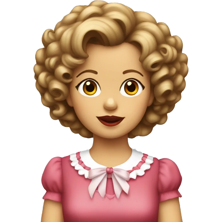 shirley temple emoji
