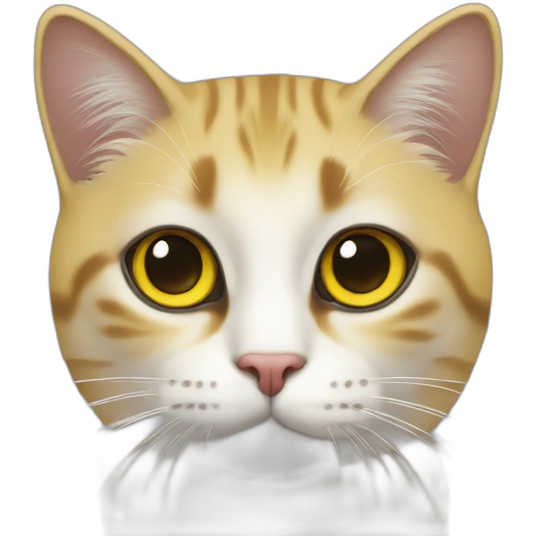 Shanti gato Amarillo emoji