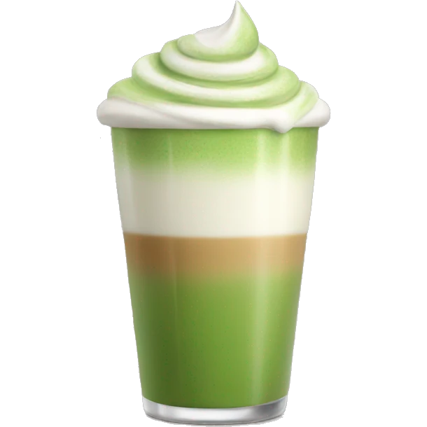 Matcha latte  emoji