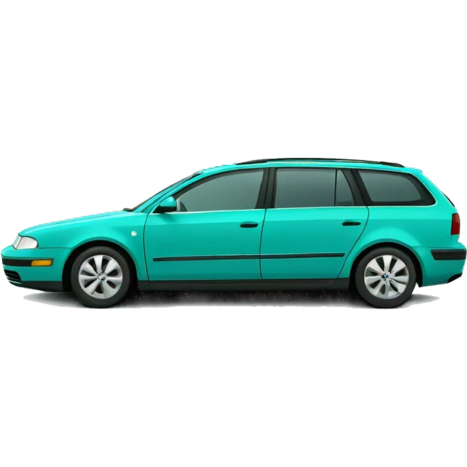 turquoise volkswagen passat b4 variant emoji