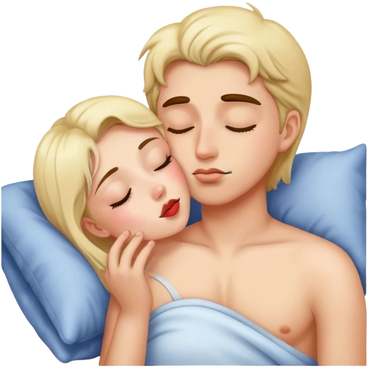 Goodnight kiss emoji