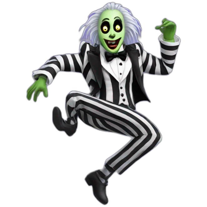 beetlejuice dancing emoji