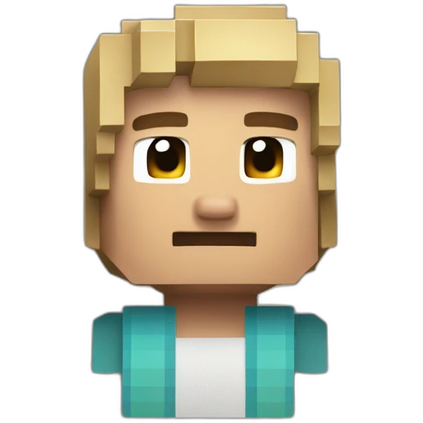 Steve from Minecraft emoji