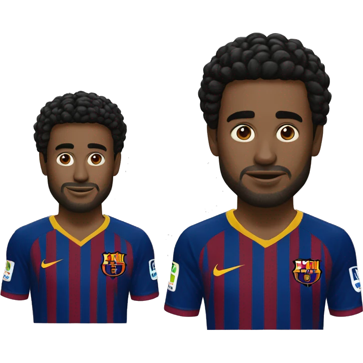 Le real audessus du barça emoji