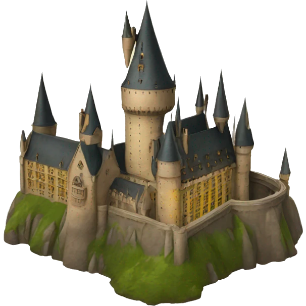 Hogwarts, the school emoji