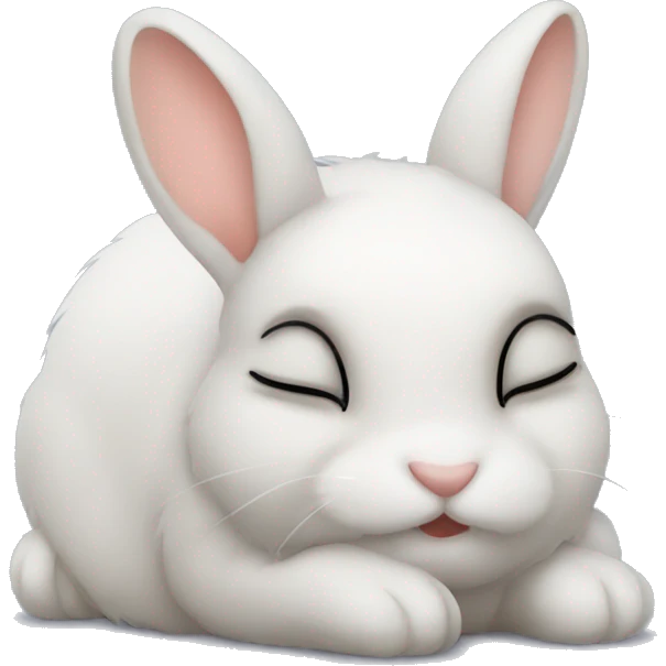 Sleepy rabbit  emoji