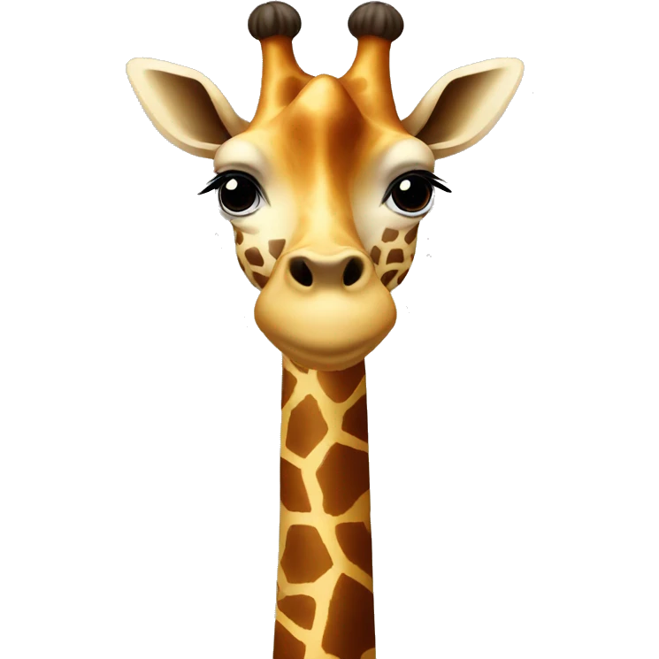 A giraffe  emoji