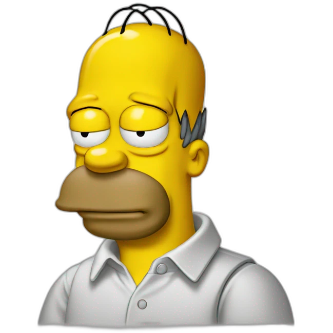 Homer simpsons emoji