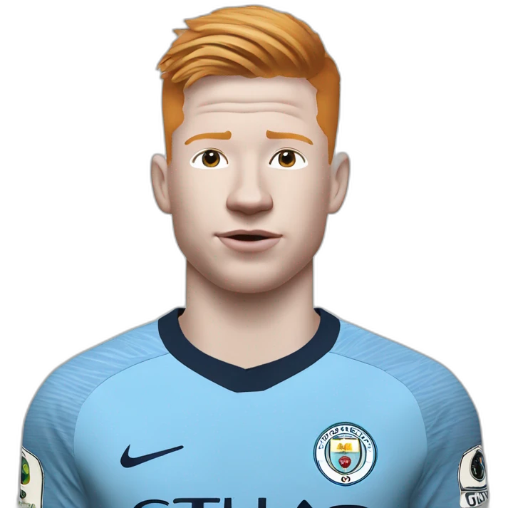 Kevin de bruyne man city emoji