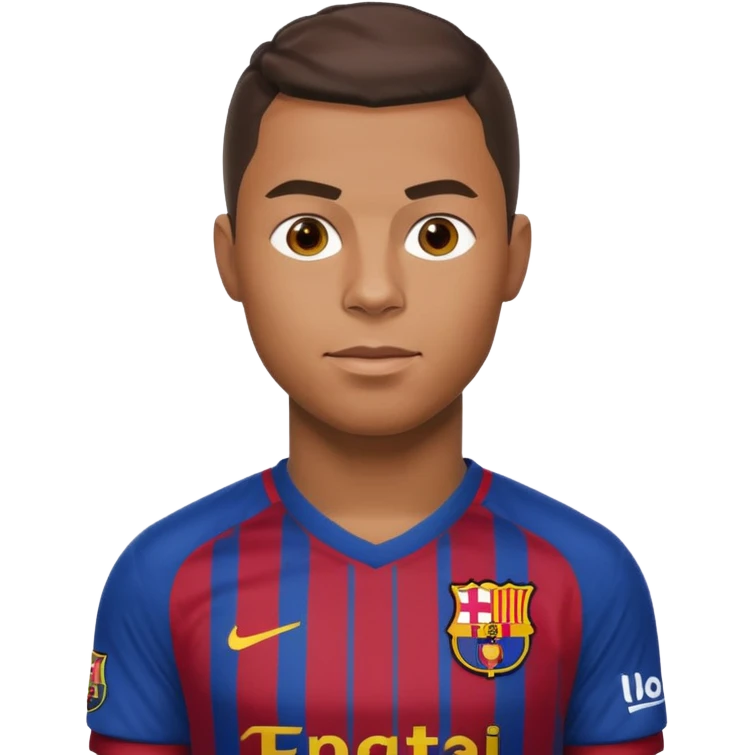 Barcelona formalı ronaldo emoji
