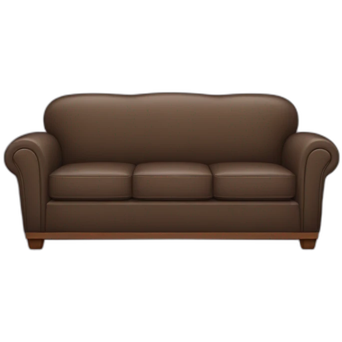 The couch from tv show friends emoji