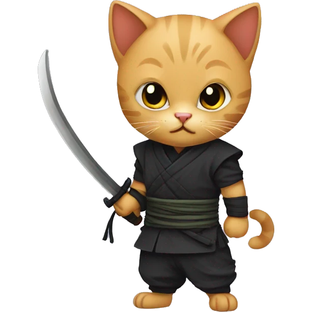 ninja kitten emoji
