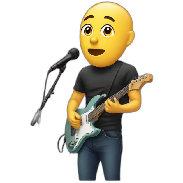 Watching concert emoji