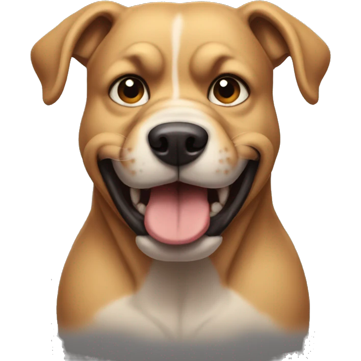 buff dog emoji