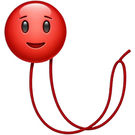 emoji hilo rojo emoji