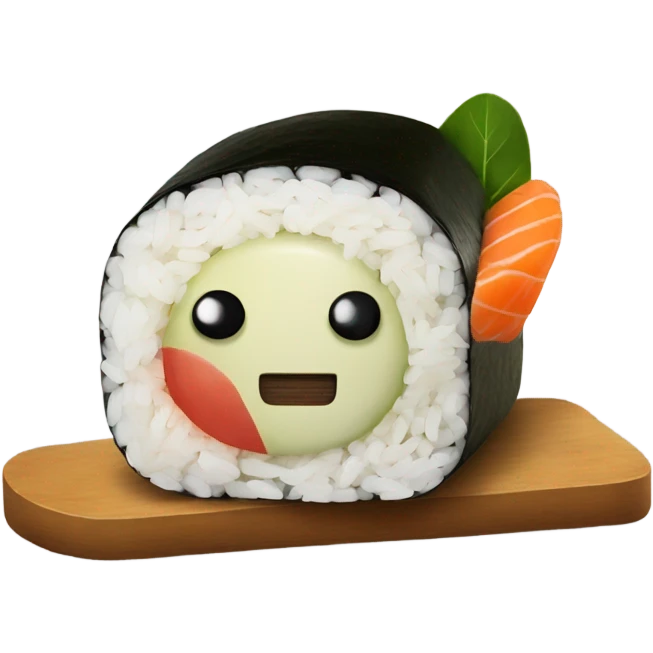 Vegan sushi emoji