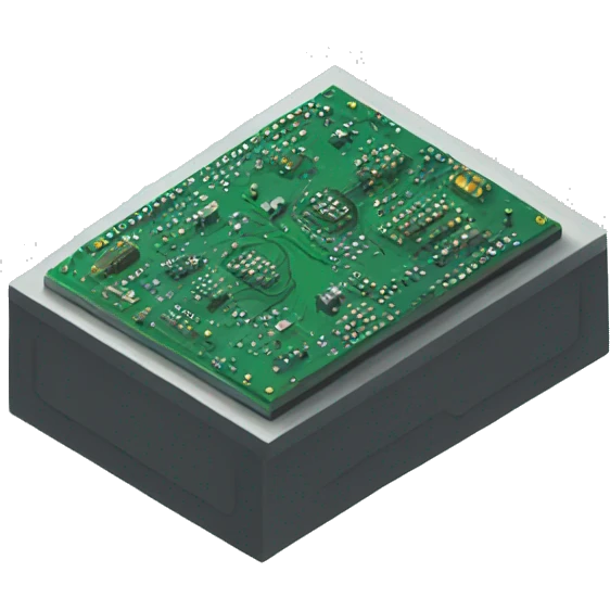 circuit board isometry emoji