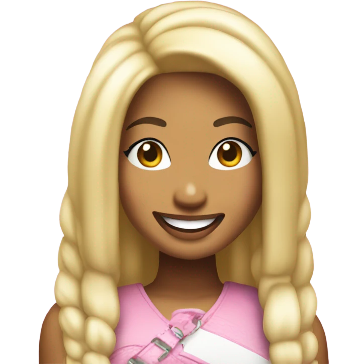Nicki minaj smiling emoji