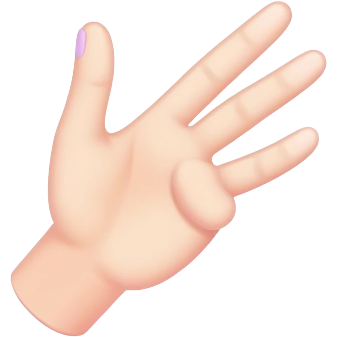 pastel hand write emoji