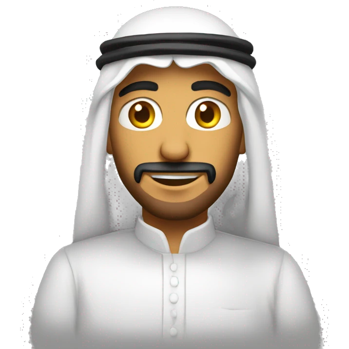 arabe con dinero emoji