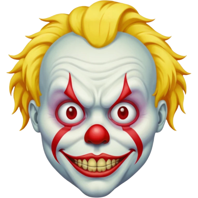 Killer klown from outer space emoji