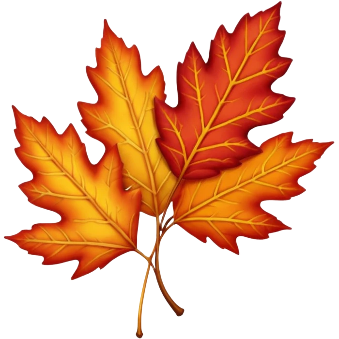 the fall season, emoji