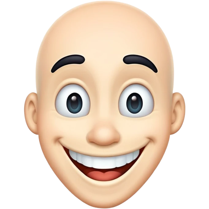 Goofy with a big smile emoji