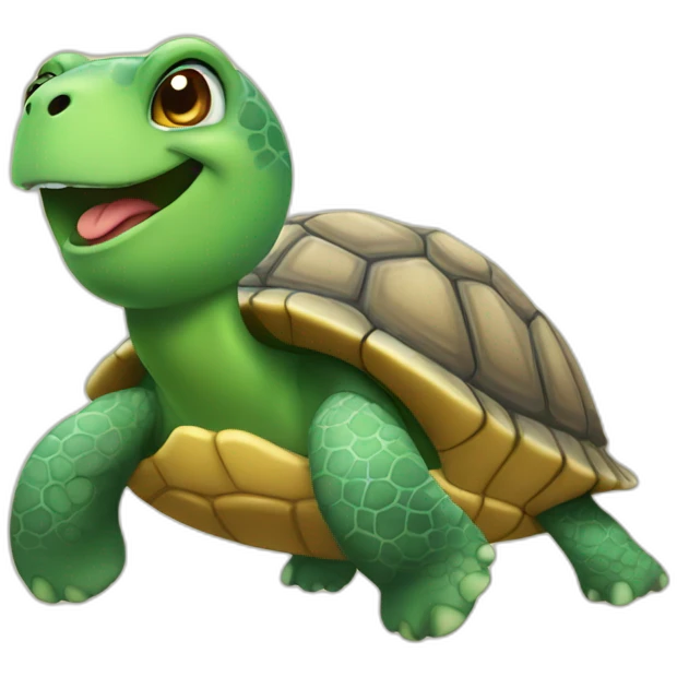 turtle with a star emoji