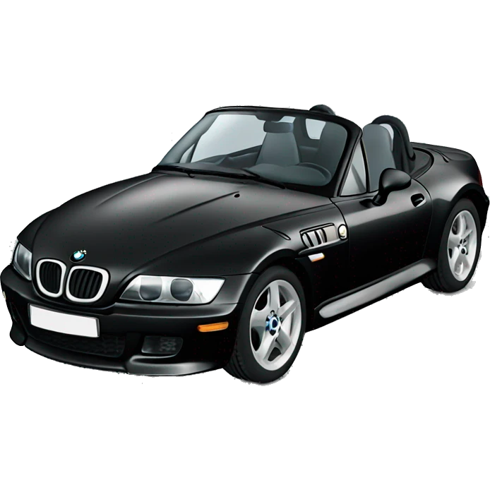 Car BMW z3 Color black  emoji