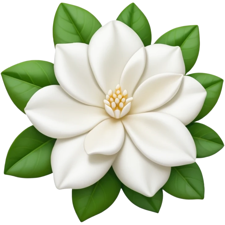 Gardenia blanca emoji
