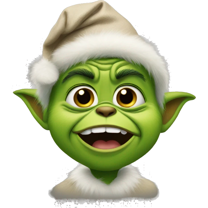 Baby grinch emoji